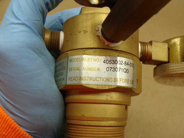 PURITY PLUS BY CONCOA GAS VALVE 4053002-84-000