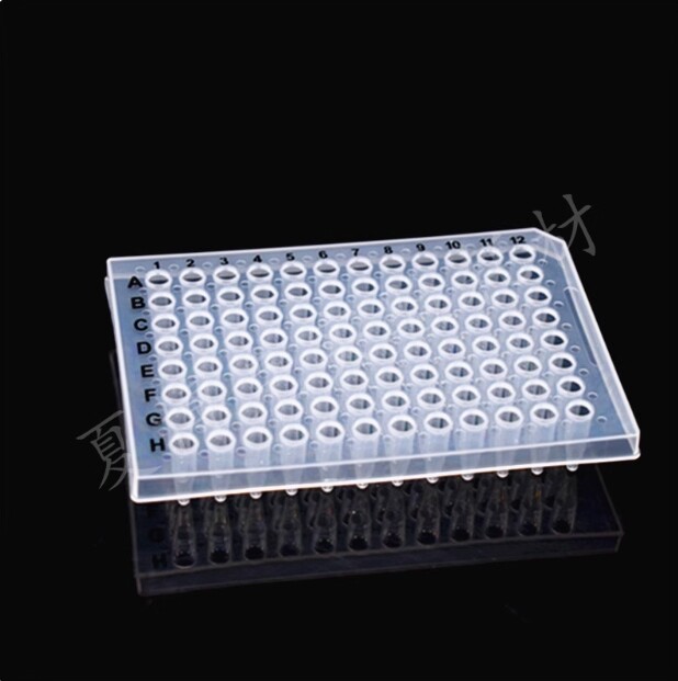 10 Plates/bag New For AXYGEN 0.2ML transparent 96-well PCR plate PCR-96M2-HS-C