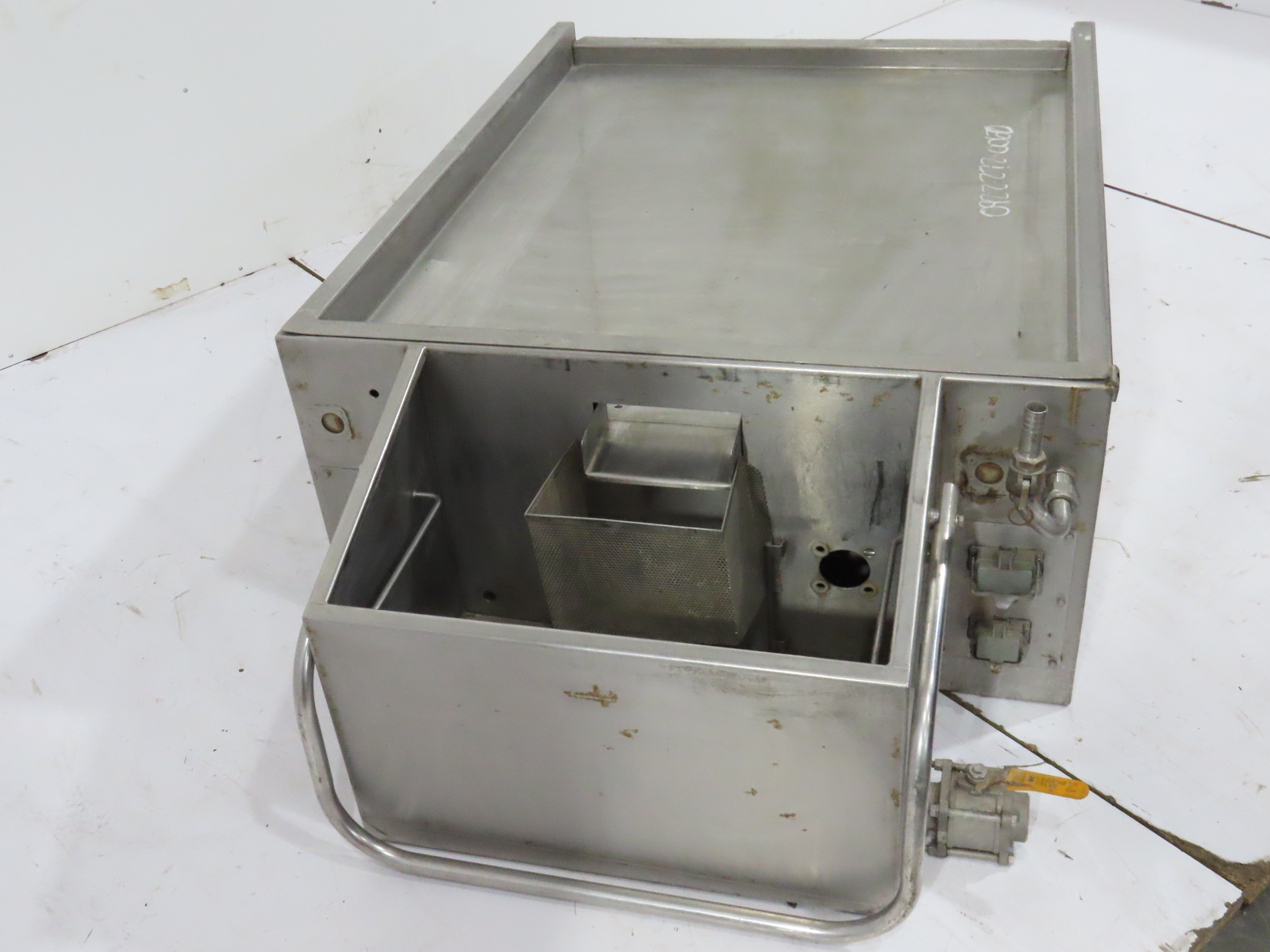 40″x 49″ Nonmagnetic SS Stainless Steel Oil Acid Drip Drain Tray Pan Tub