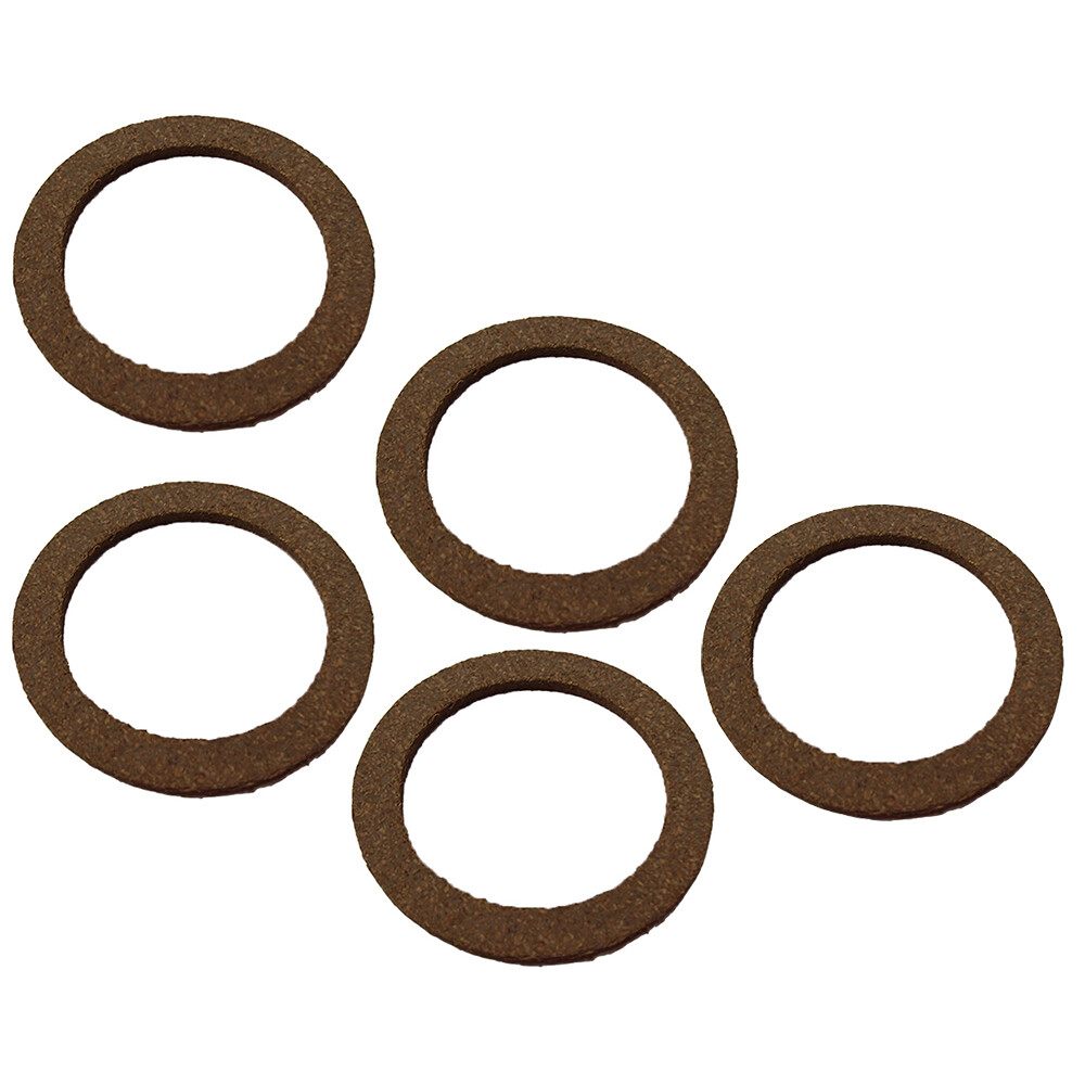 Set of (10) Gas Fuel Sediment Bowl Cork Gaskets Fits FARMALL A B BN Fits Cub 100