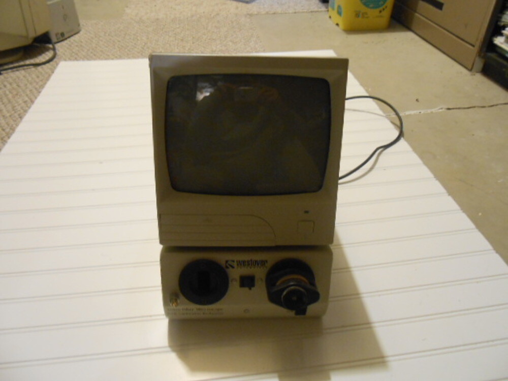 Westover FVCW Video Fiber Microscope Workstation, 120V, 60Hz, Good Condition