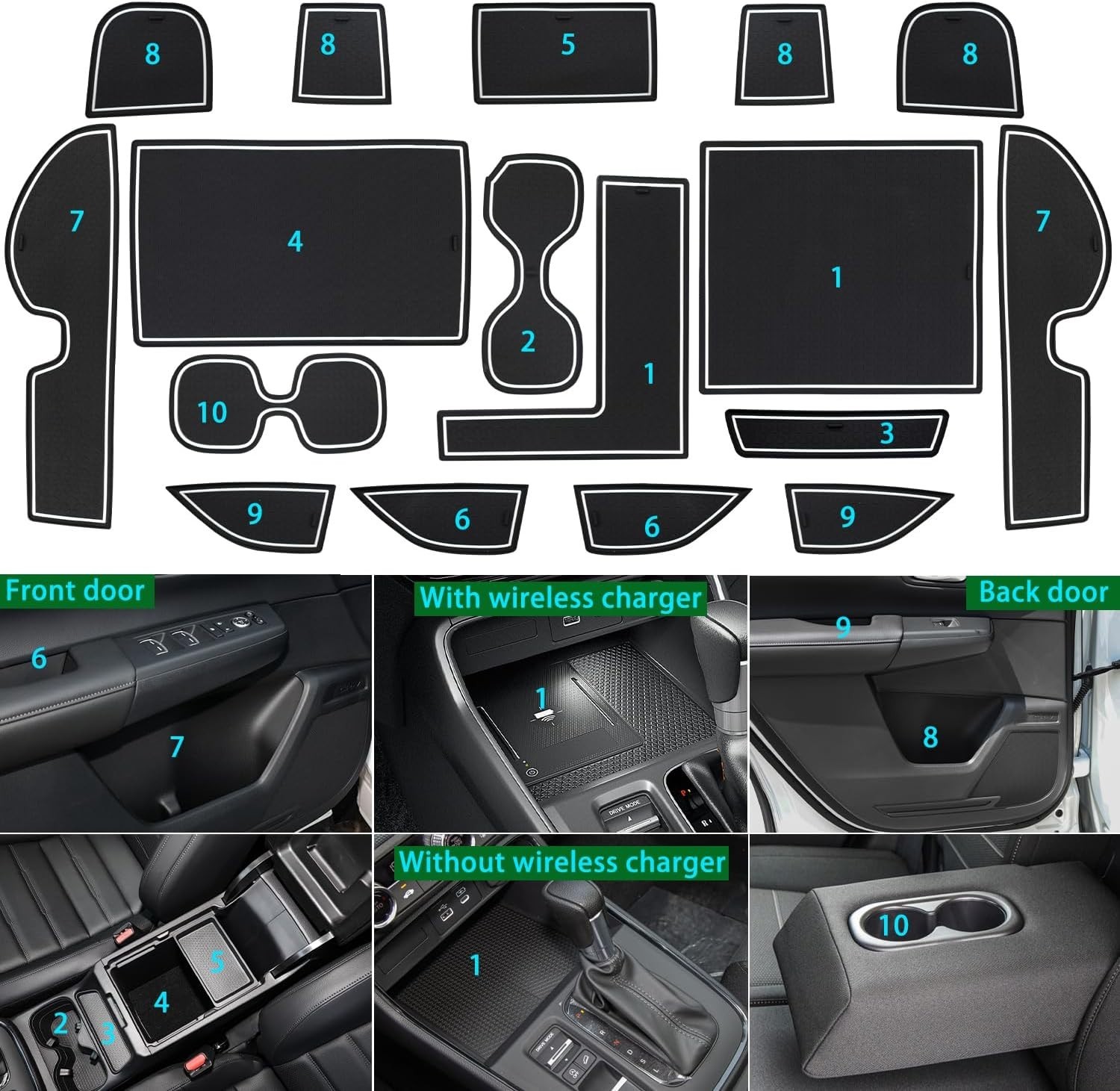 LOCOY Center Console Liner for Honda CRV Accessories 2023 2024 2025 2026 for …