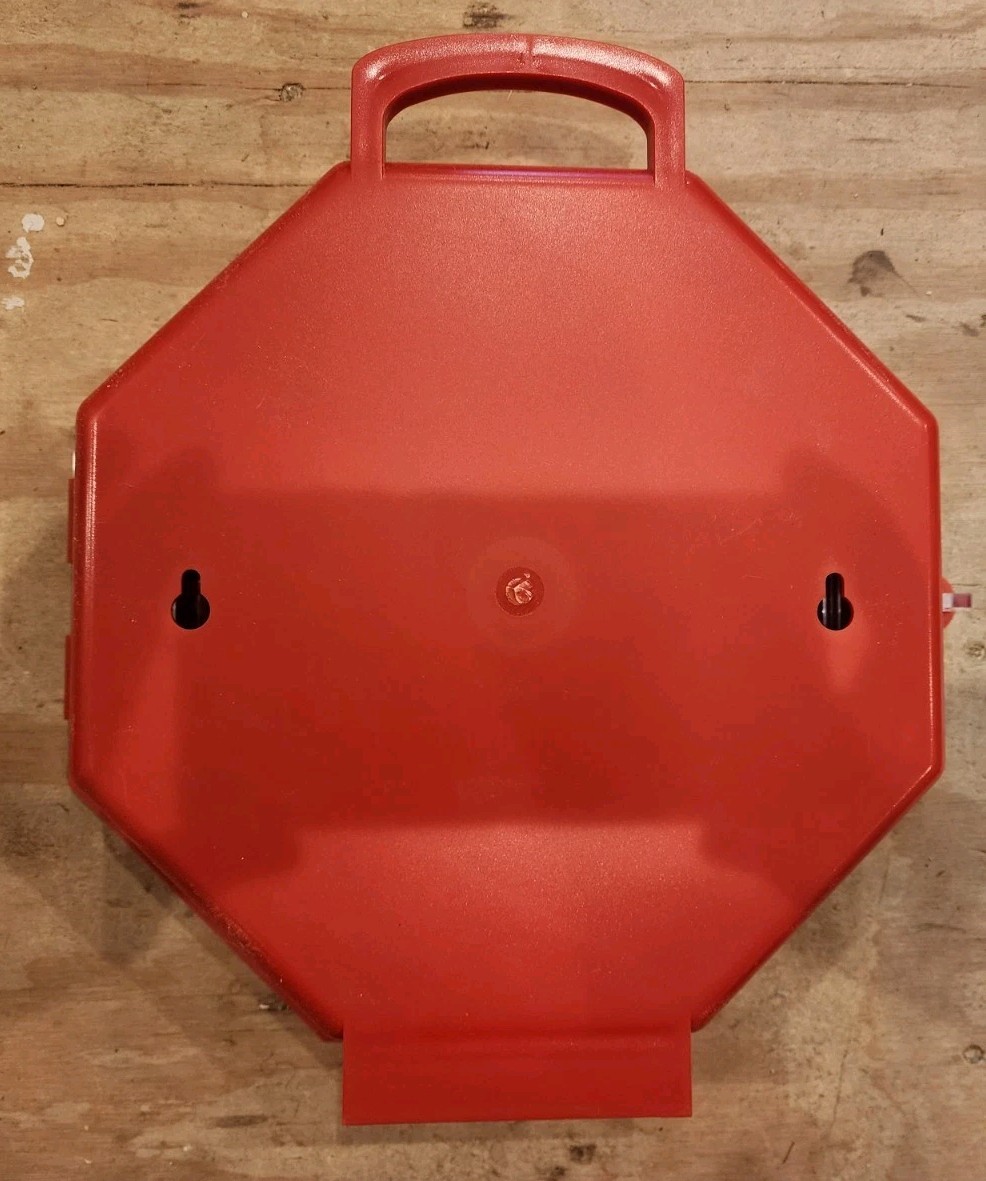 CONDOR 48KV16 Group Lockout Box,42 Padlocks,Red,13in.H 48KV16 NEW, OPEN BOX