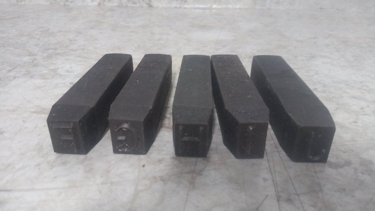 Young Bros. Stamp Works 09363 3-3/4 In Shank Length Heavy Duty Letter/Number Set