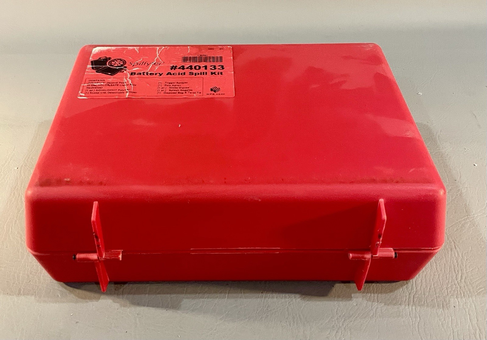 Spilfyter Grab & Go Battery Acid Spill Kit #440133
