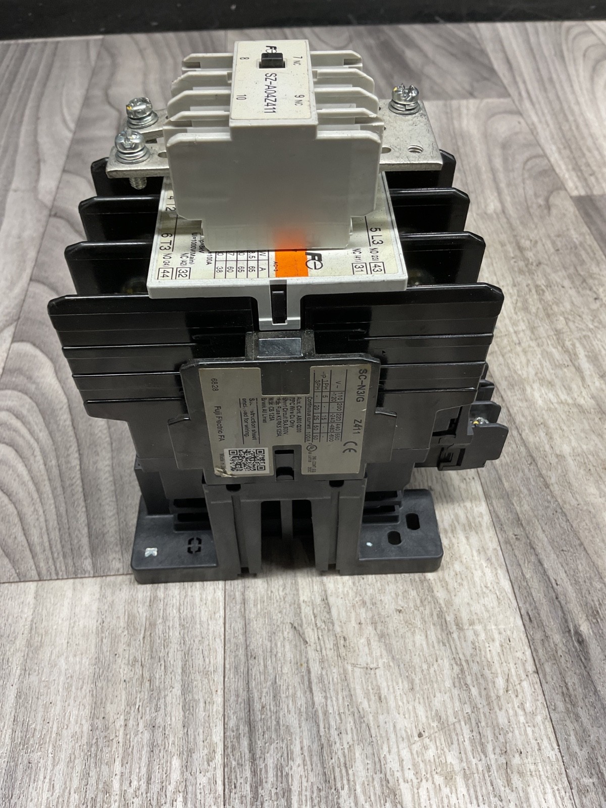 FUJI ELECTRIC SC-N3/G CONTACTOR #4030D141PR5SI