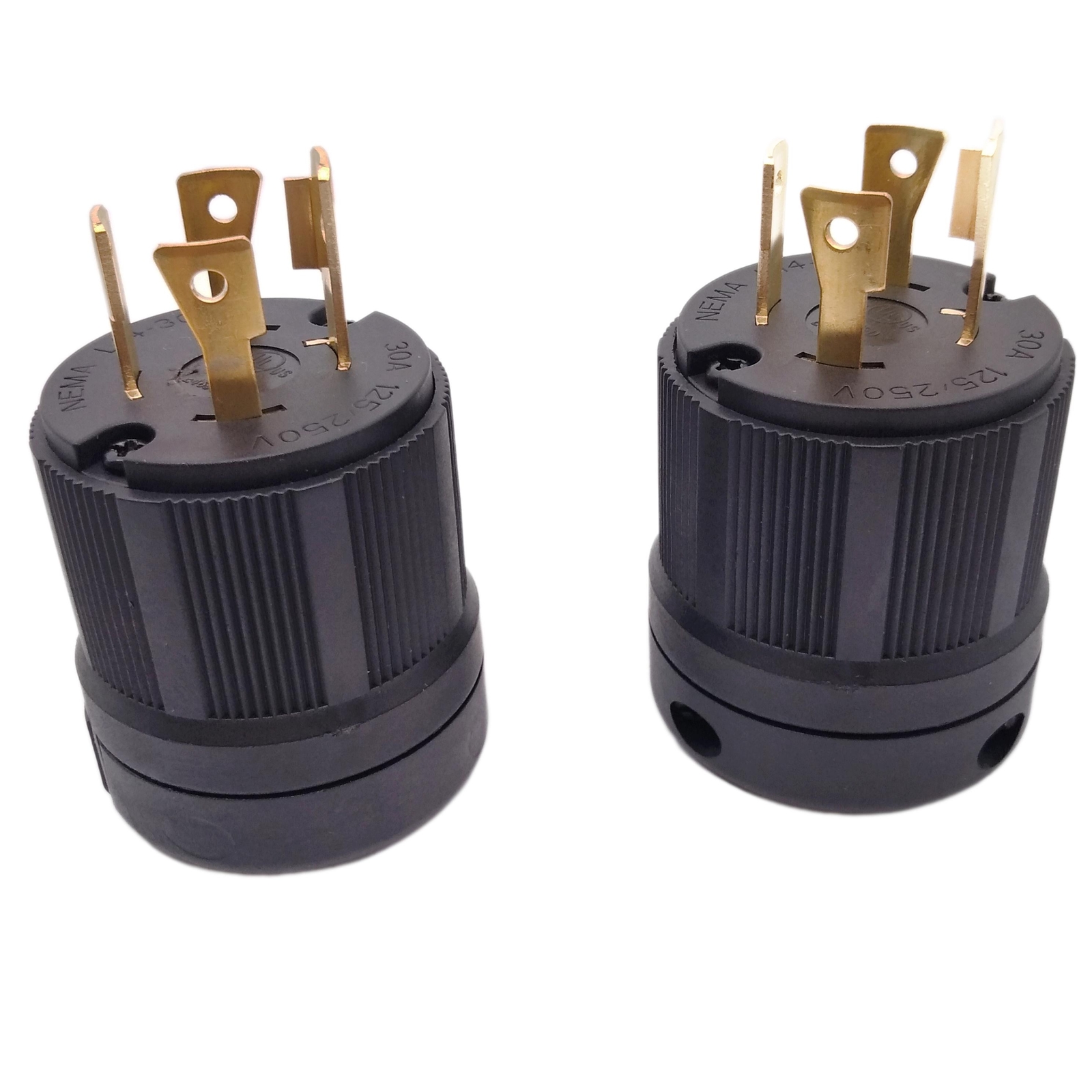 US Stock 2x NEMA-L14-30 UL Listed Locking Generator Plug 30A 125/250V L14-30P