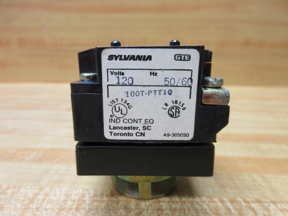 Joslyn Clark Sylvania 100T-PTT10 Pilot Light Unit 100TPTT10 Core Only