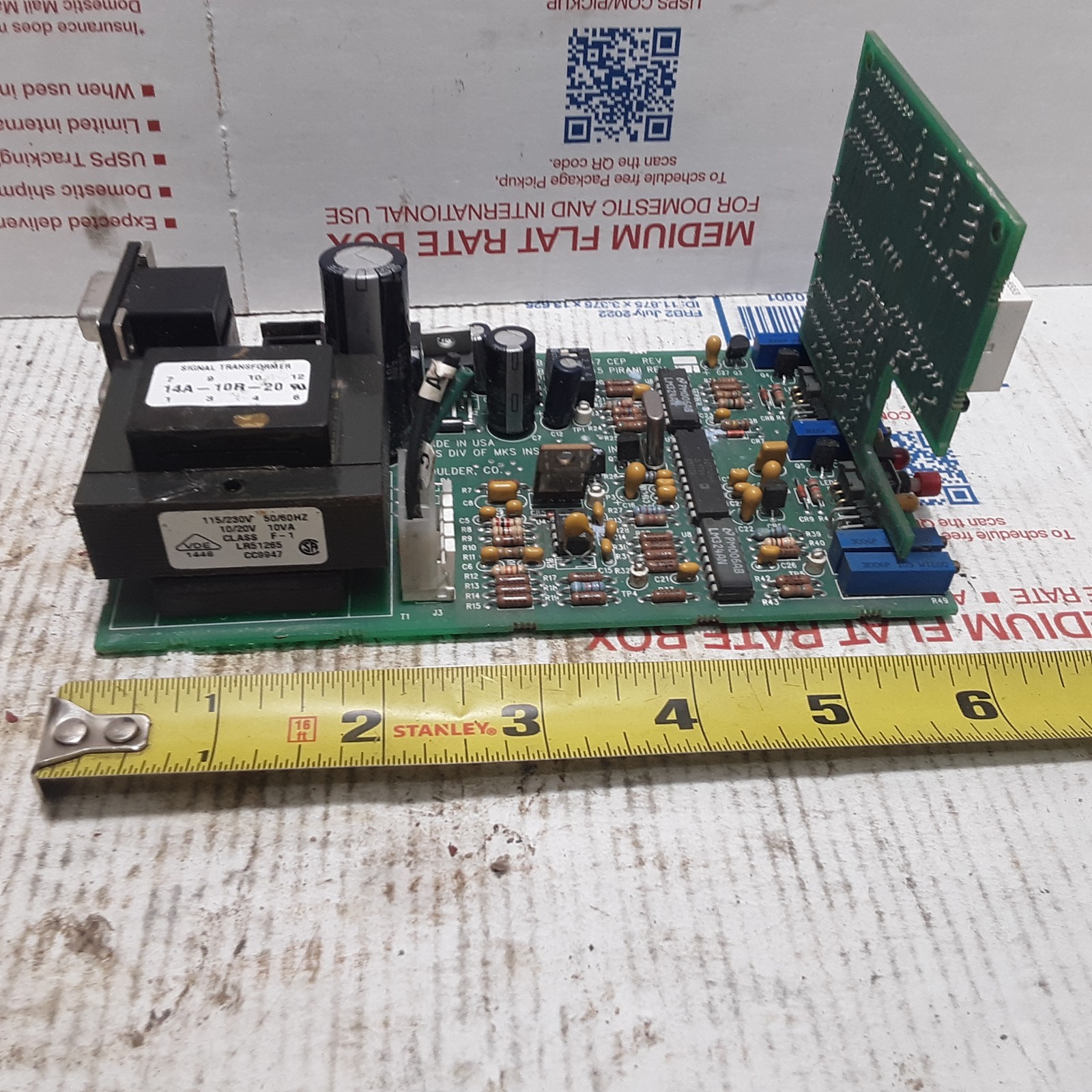 Enhanced Pirani Pressure Controller HPS 947-A-120-MC 100008508 PCB ,947/945 rev