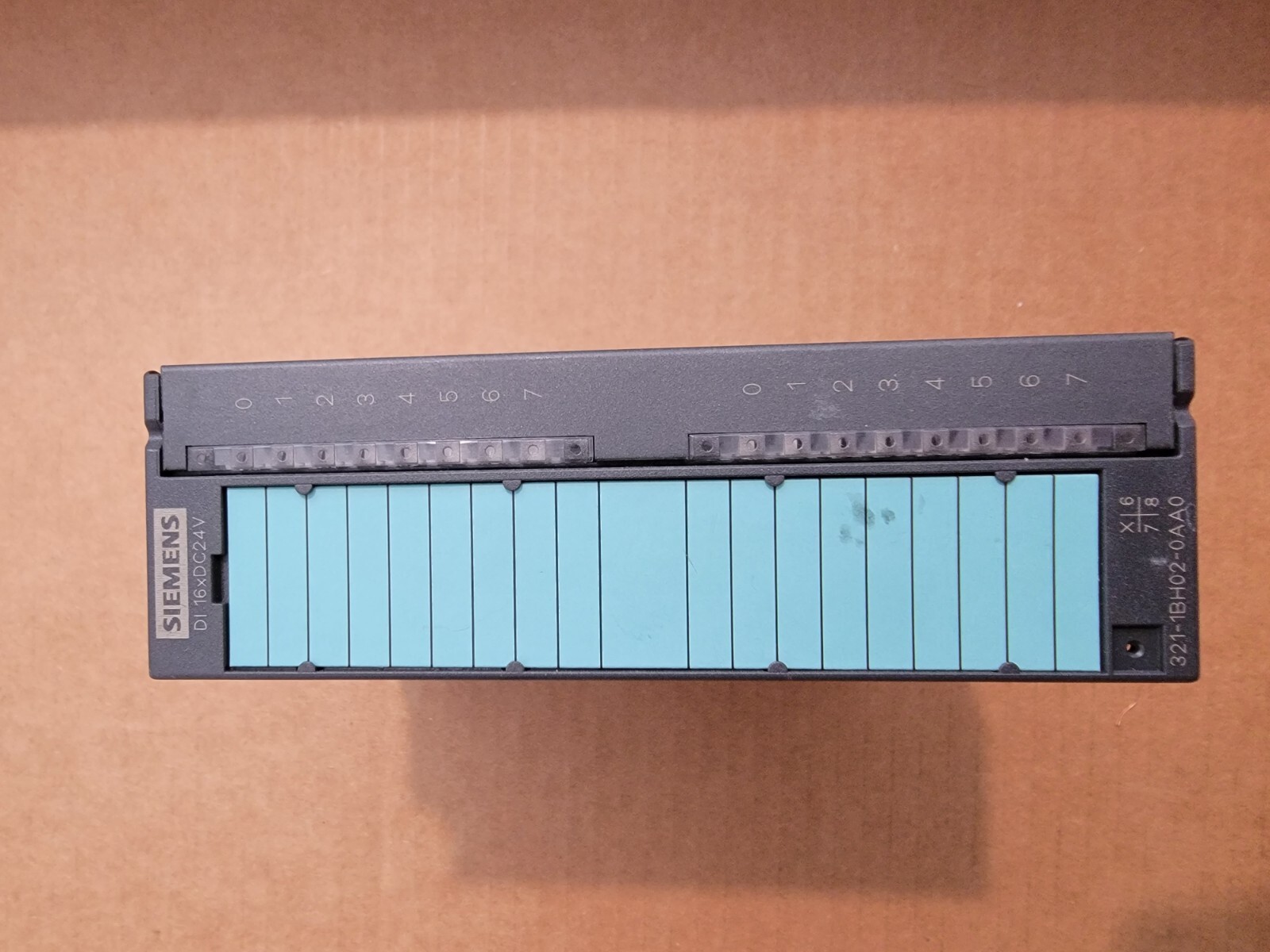 SIEMENS 6ES7 321-1BH02-0AA0 SIMATIC S7 INPUT MODULE – Used – Item 13