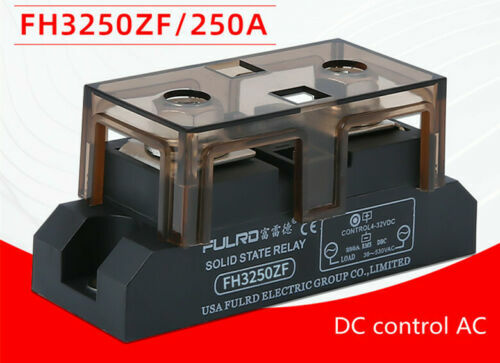 FH3250ZF 250A Industrial Grade Solid State Relay H3250Z DC Control AC
