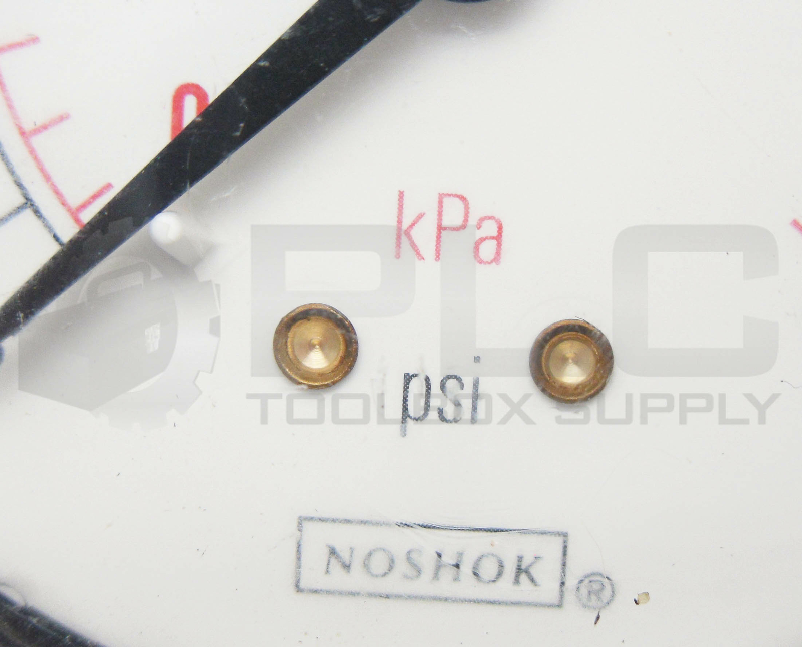 NOSHOK 160PSI PRESSURE GAUGE 0-1200kPa 0-160PSI