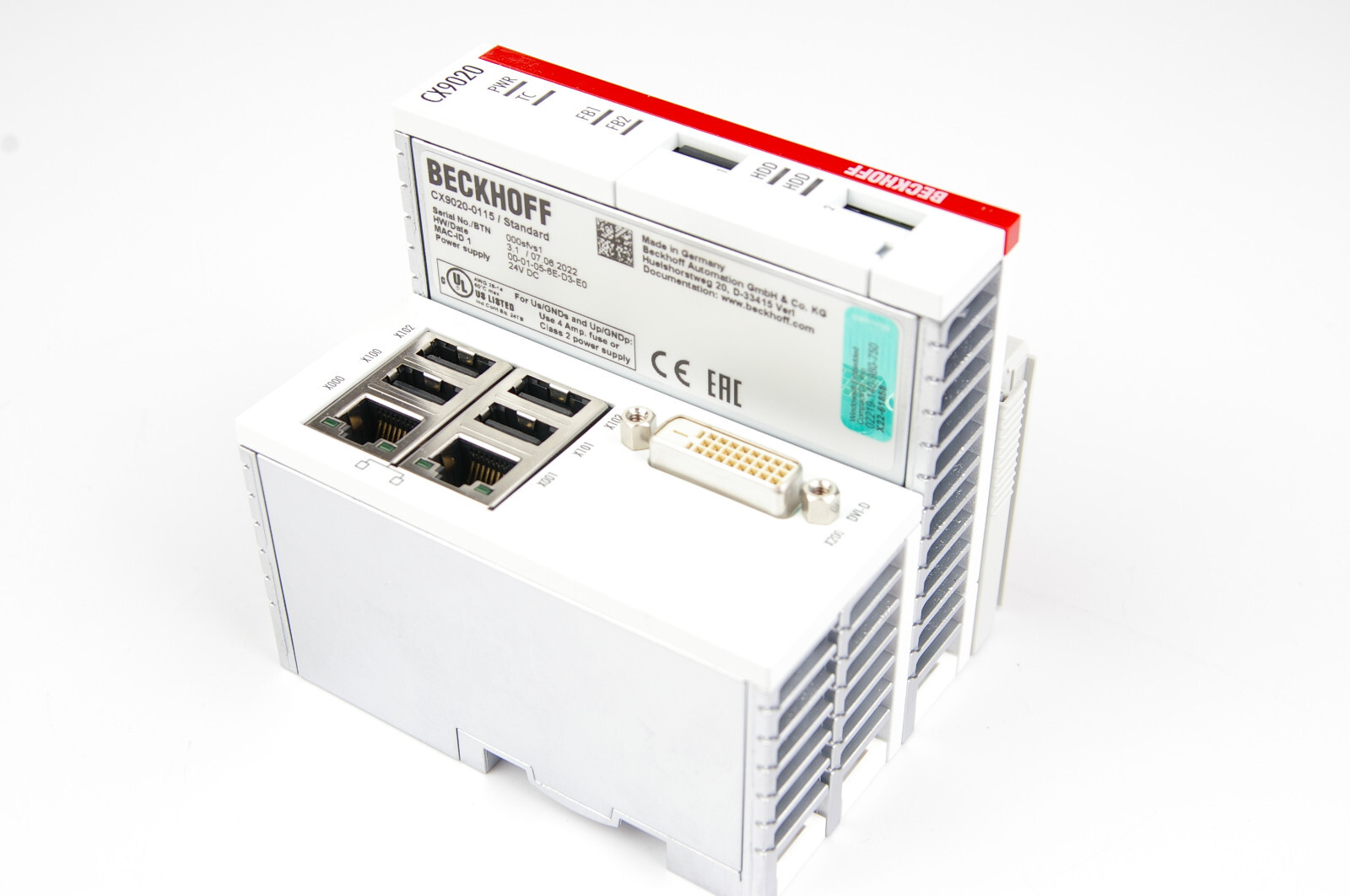 Beckhoff CX9020-0115 / Standard PLC Controller