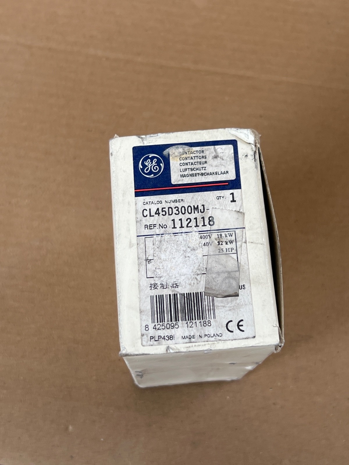 GE CL45D300MJ Contactor
