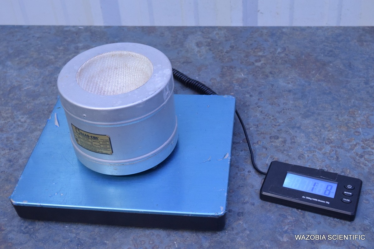 GLAS-COL TM-106 HEATING MANTLE 500ML WITH ALUMINUM HOUSING