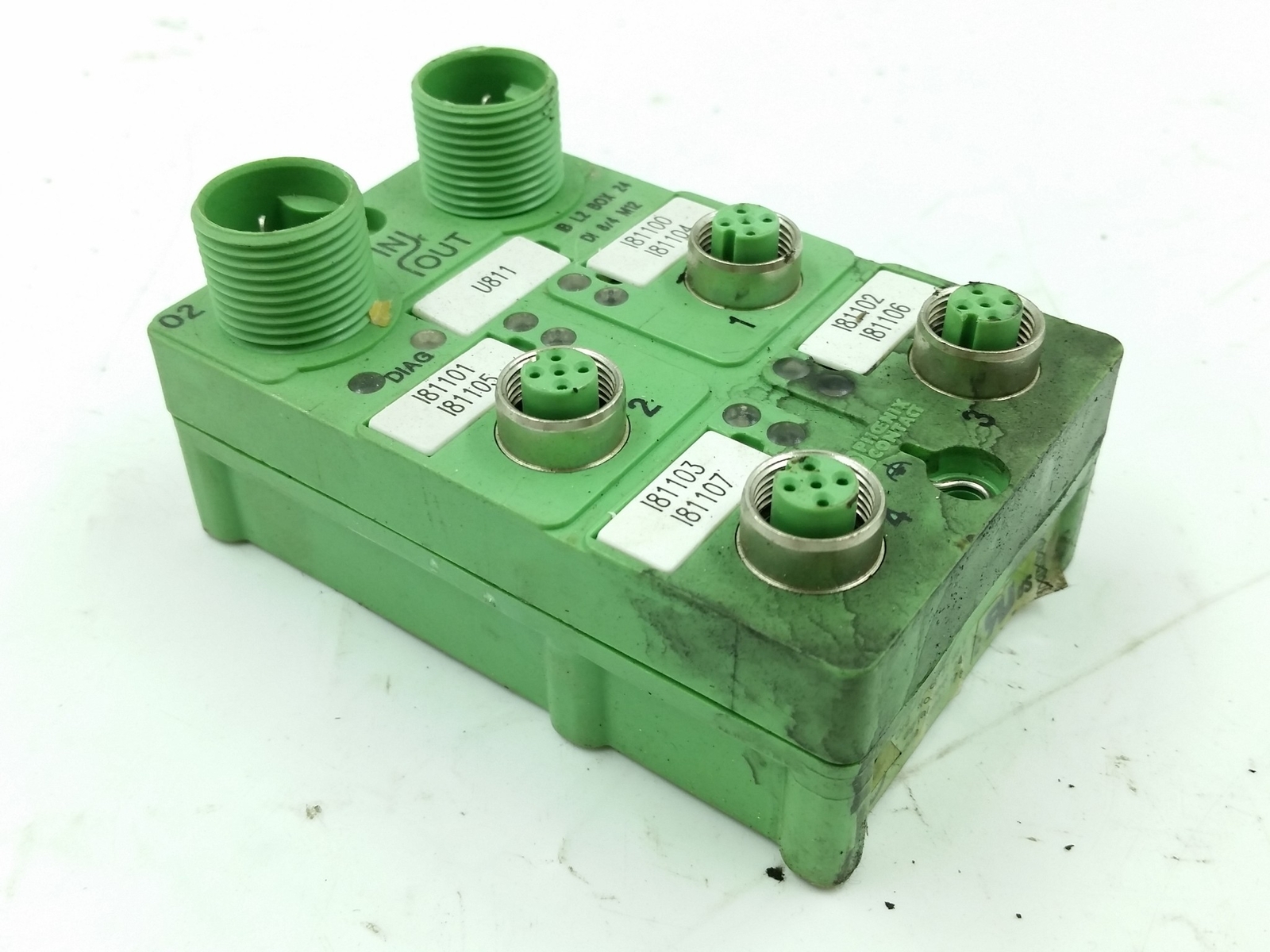 Phoenix Contact Interbus Module IB L2 BOX 24 DI 8/4 M12