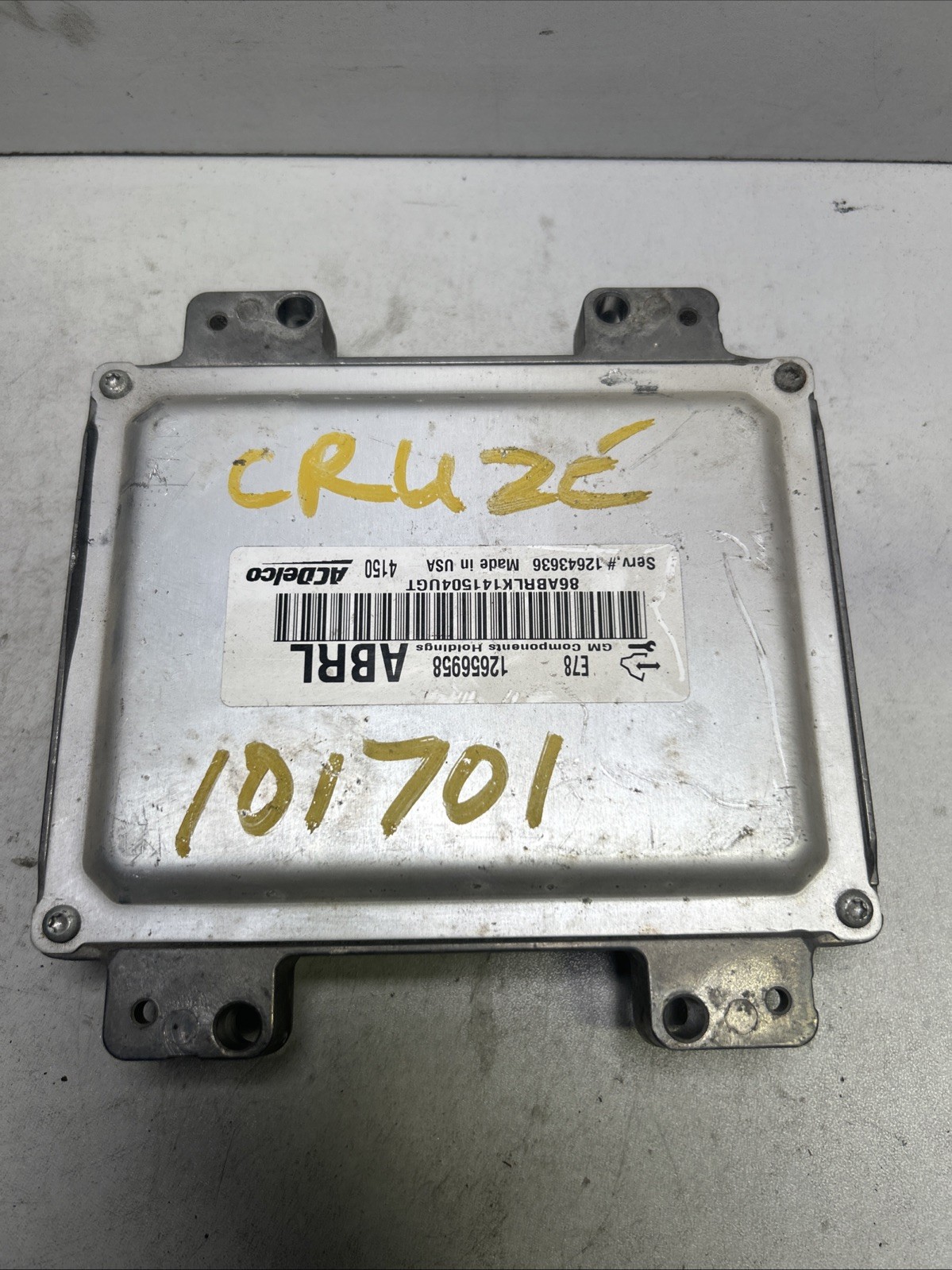 2012-2016 Chevy Sonic Engine Control Module Computer ECU 12656958 OEM