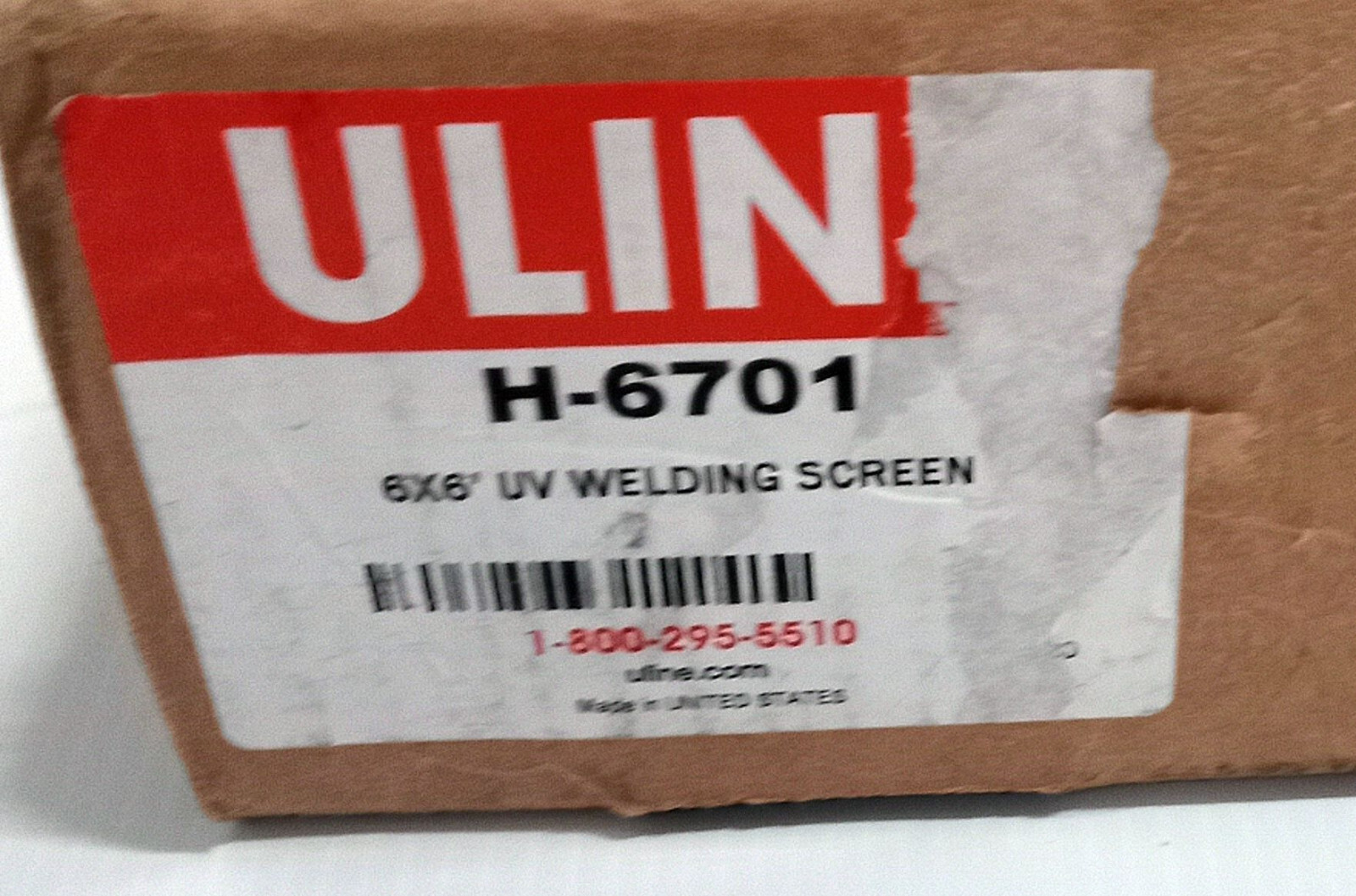 1 NEW TILLMAN H-6701 6X6 UV WELDING SCREEN WITH FRAME ASSEMBLY NIB **MAKE OFFER*