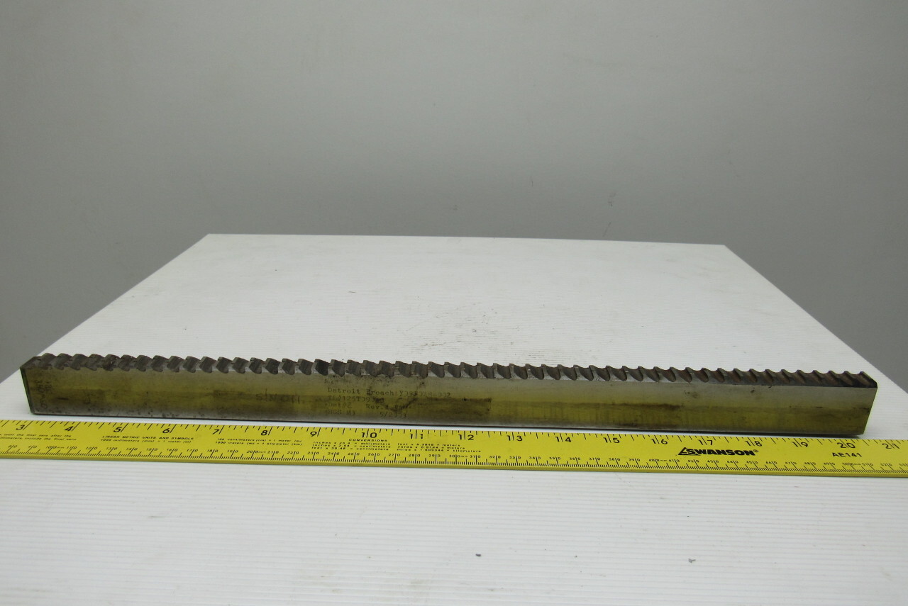 Detroit 9/16″ x 18″ HHS Broach Keyway Cutter