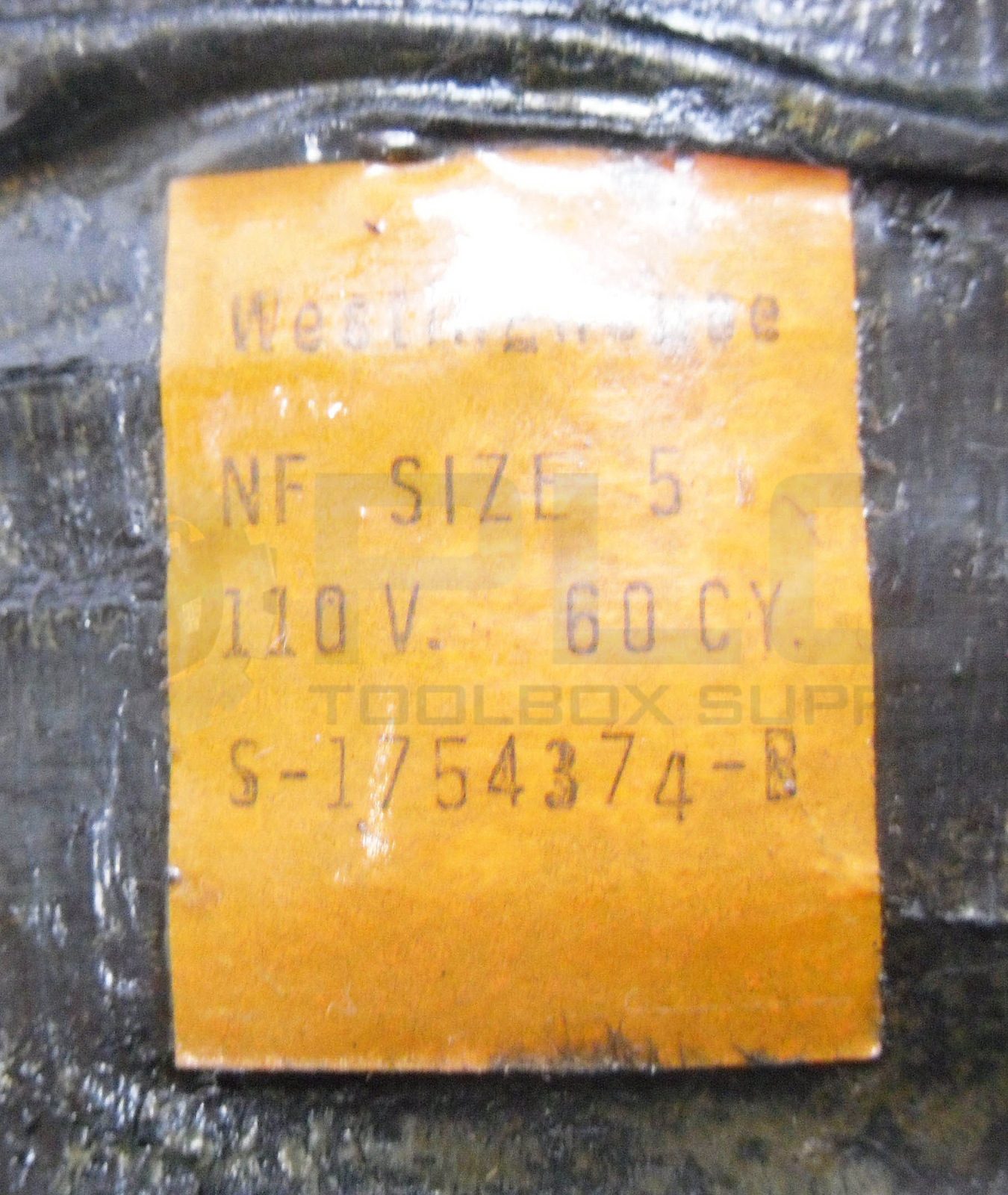 WESTINGHOUSE S-1754374-B COIL SIZE 110V 60HZ
