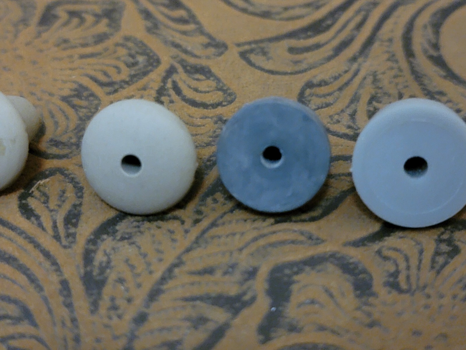 Approximately 215ct Door Stop Silencers Bumpers – Various Brands & Colors 1/2″ ങ