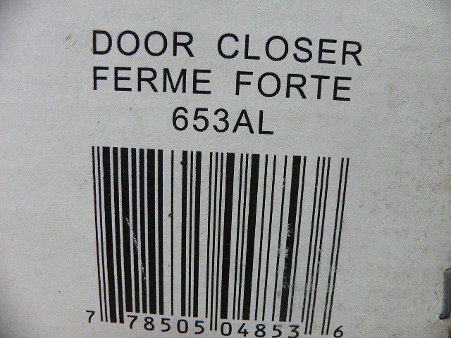 Door Closure 653Al Assembly