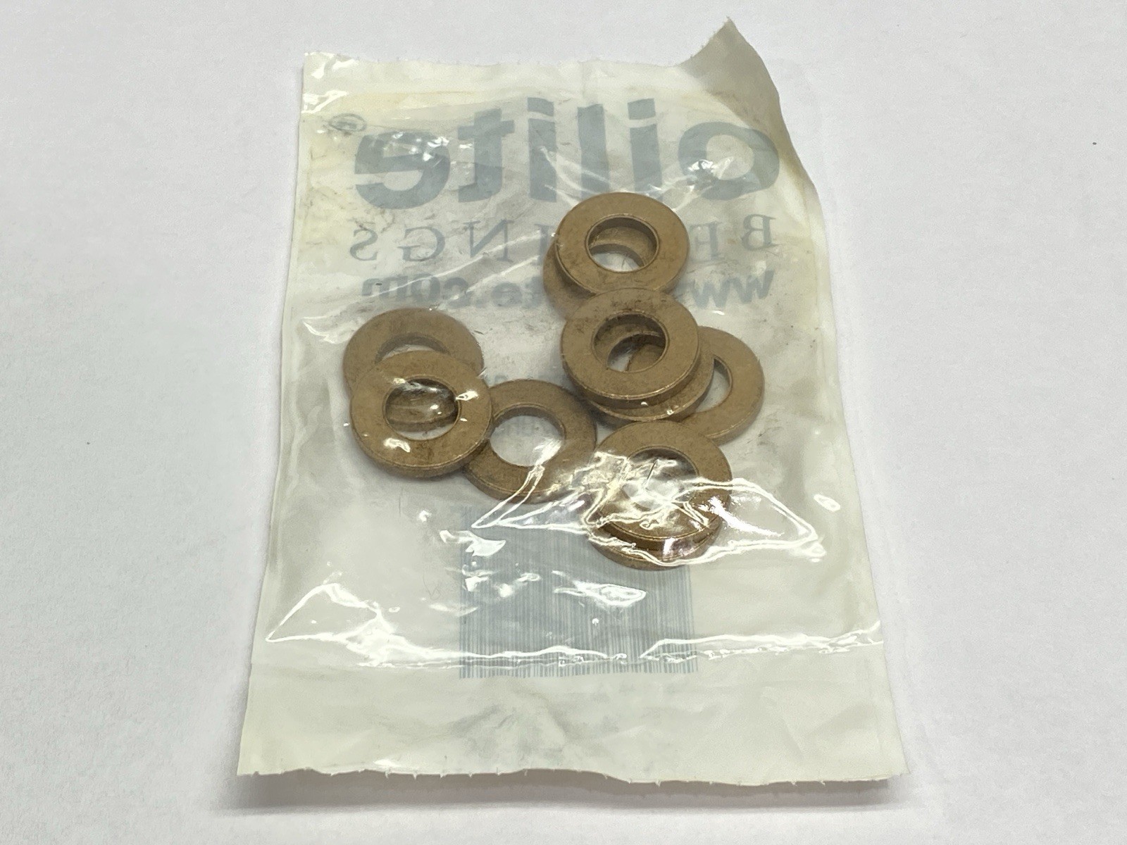 Oilite TT1001-01B Thrust Washer 0.5″ Bore 1″ OD 0.125″ Wide PKG OF 10