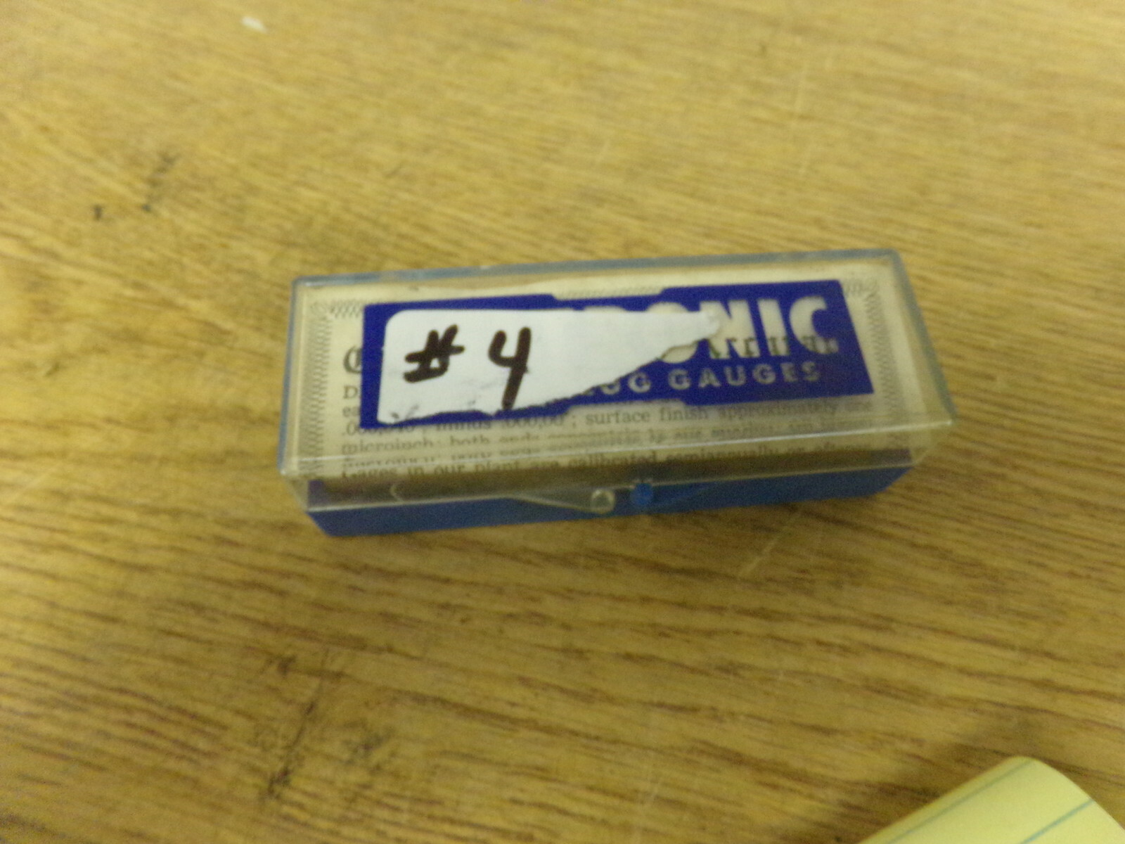 NEW Deltronic Tenth Plug Gauges .0231 #4 *FREE SHIPPING*