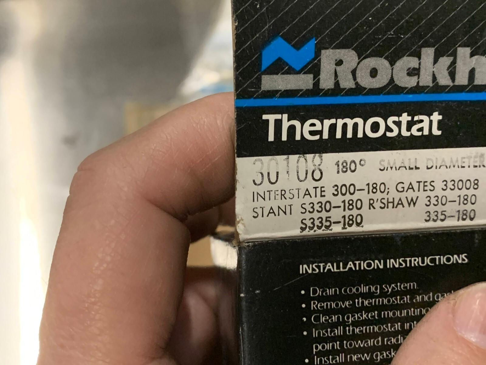Rock Hill Thermostat 180° Small Diameter P/N 30108