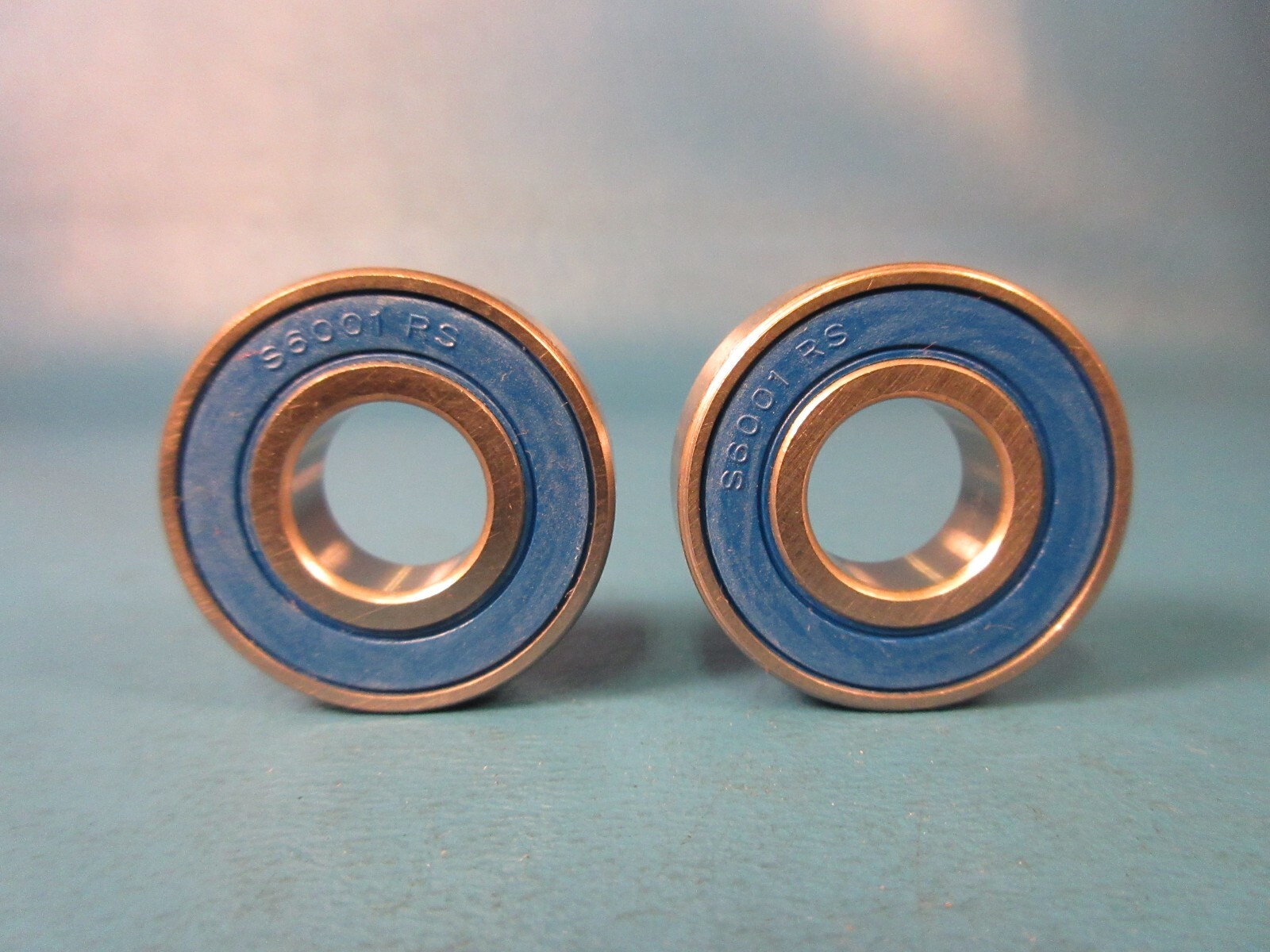 Lot of 2 Tritan SS6001 2RS FM222, Radial Ball Bearing, (KYK, BL, SMT)