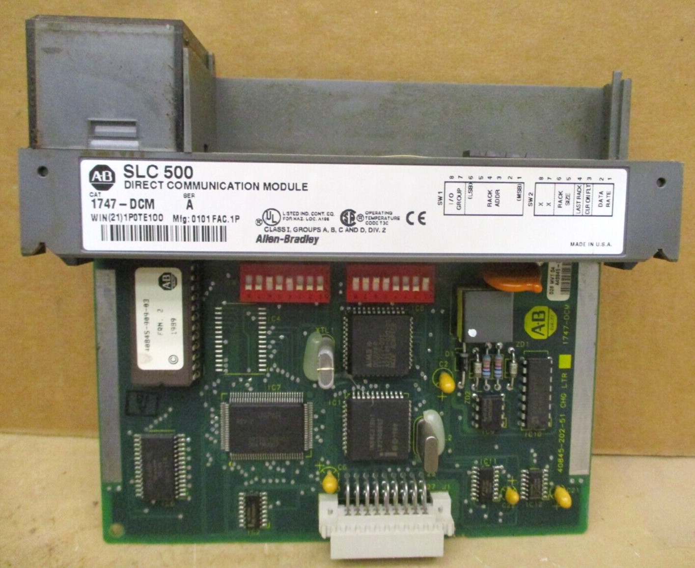 Allen-Bradley SLC 500 1746-P3 SLC 5/04 CPU 1747-L542 48662GN
