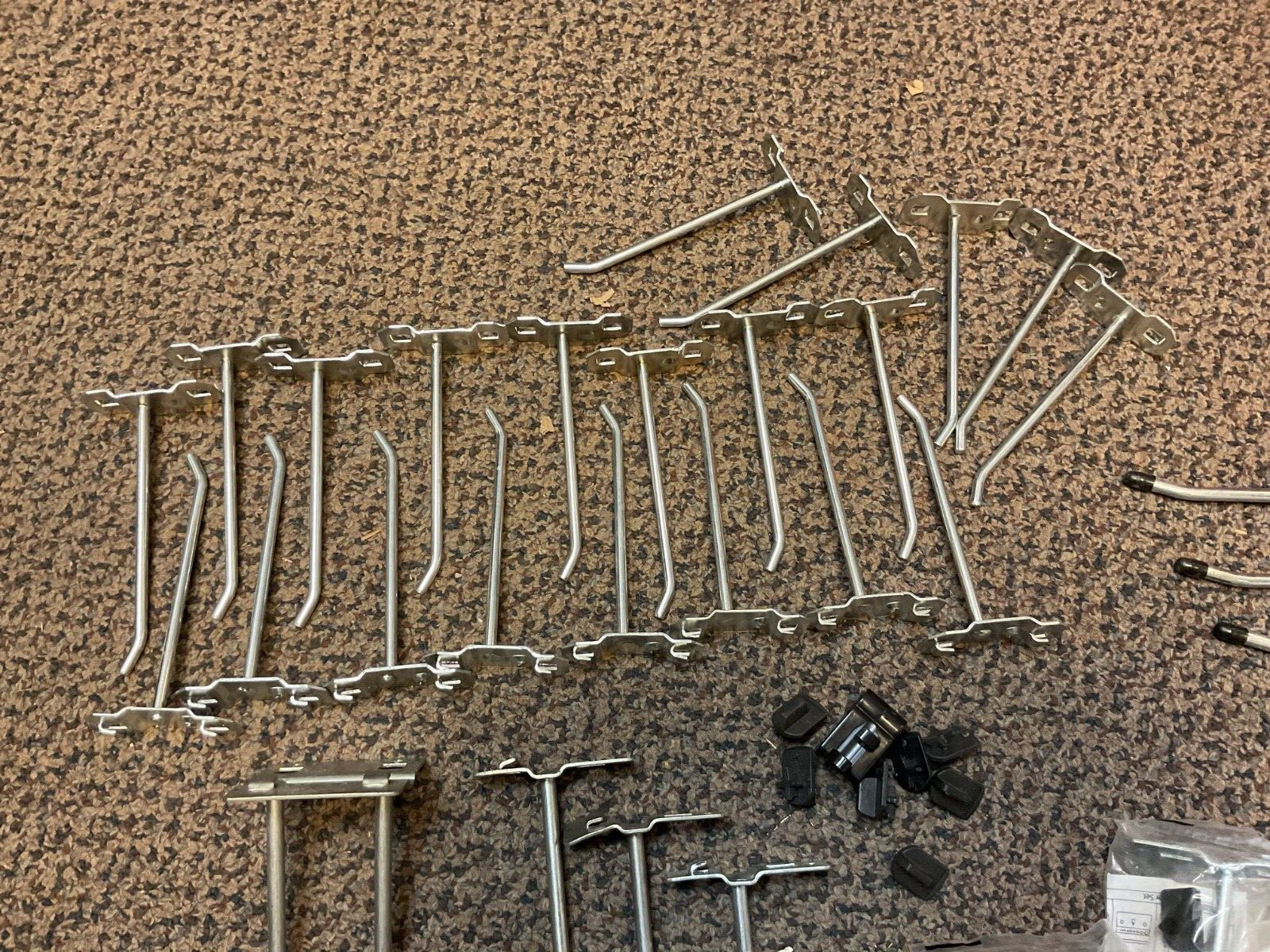 Kennedy 99825 Single Rod Pegboard Hook 6″ (23 NEW PKS) + OTHER HOOKS