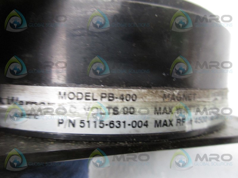 WARNER ELECTRIC PB-400 5115-631-004 MAGNET ASSEMBLY UNMP