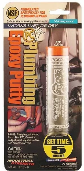 Pc Products Plumbing Putty, 2 oz Contain