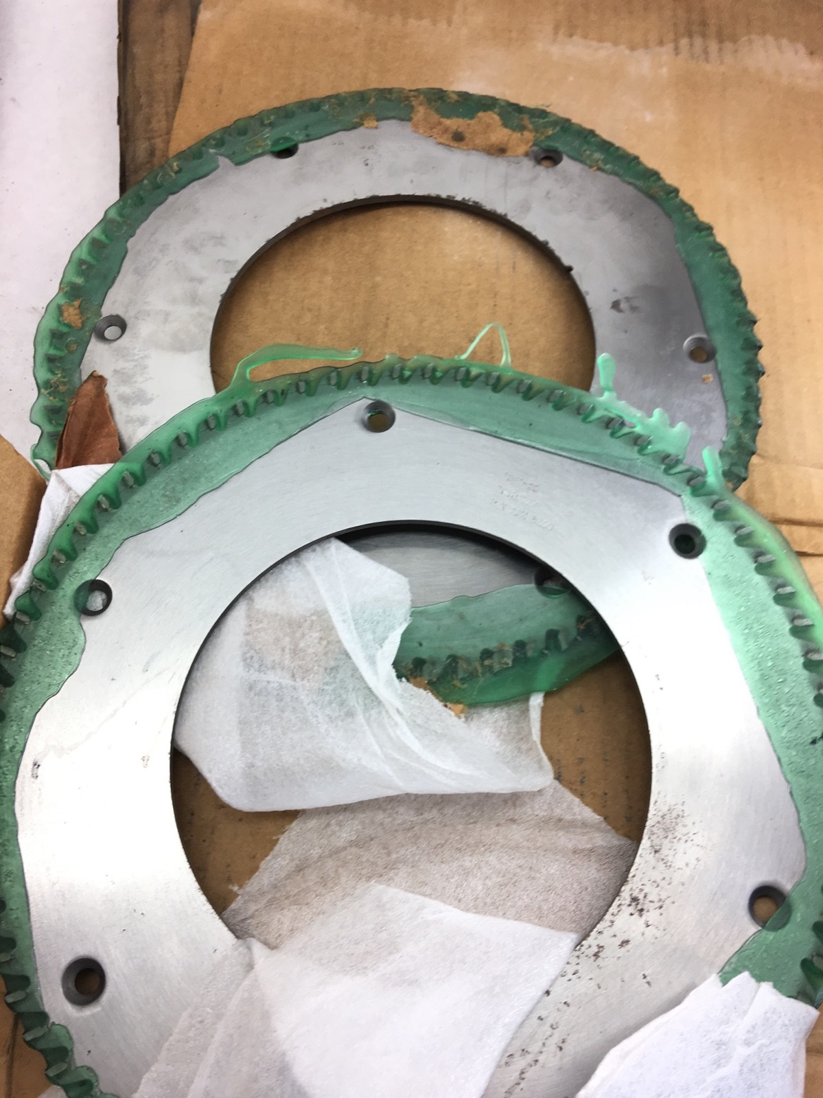 NEW BOX OF 2 NAP GLADU 1353-05 PC10 72T 5300 RPM CARBIDE TIPPED SAWBLADE, B372