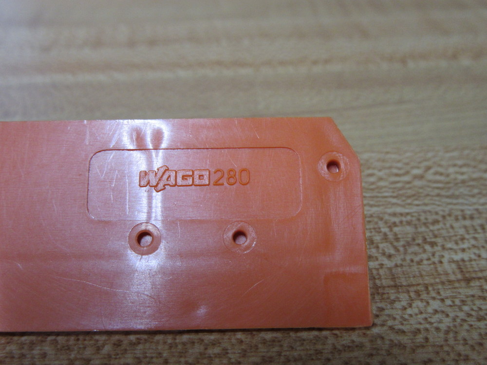 Wago 280-309 End Block 280309 (Pack of 8)