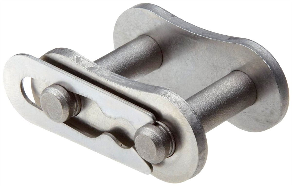 #50SS Stainless Connecting Link (QTY 10) for #50SS Roller Chain, Master Link