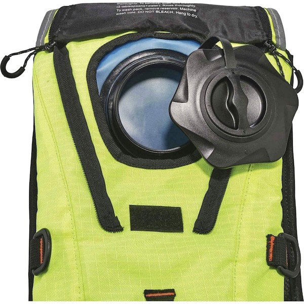 Ergodyne 5156 Hydration Pack, 70 Oz./2L, Hi-Vis Lime