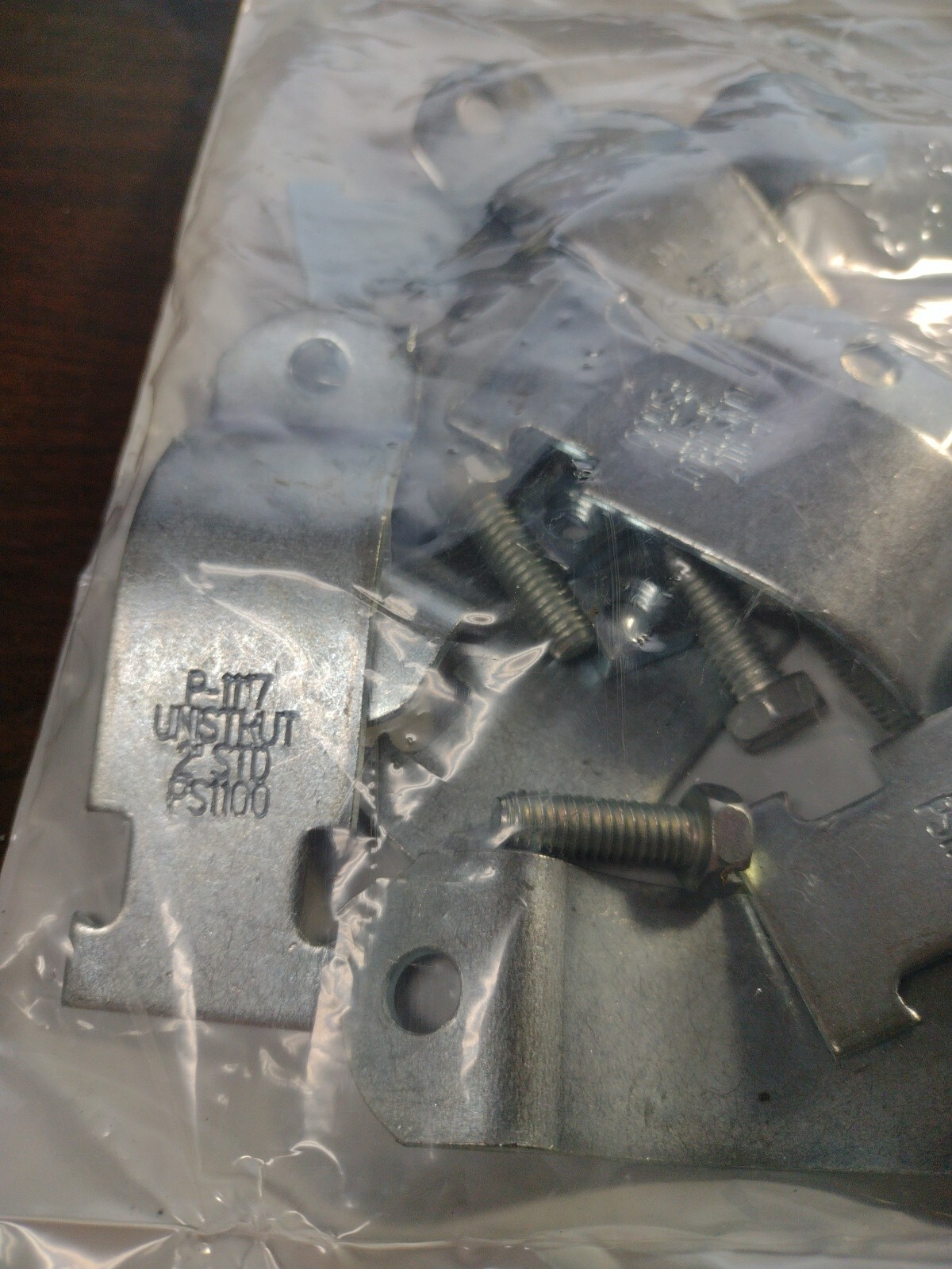 UNISTRUT P1117 EG ATKORE PIPE CLAMP FOR 2″ PIPE ELECTRO GALV NEW BOX OF 50 EACH