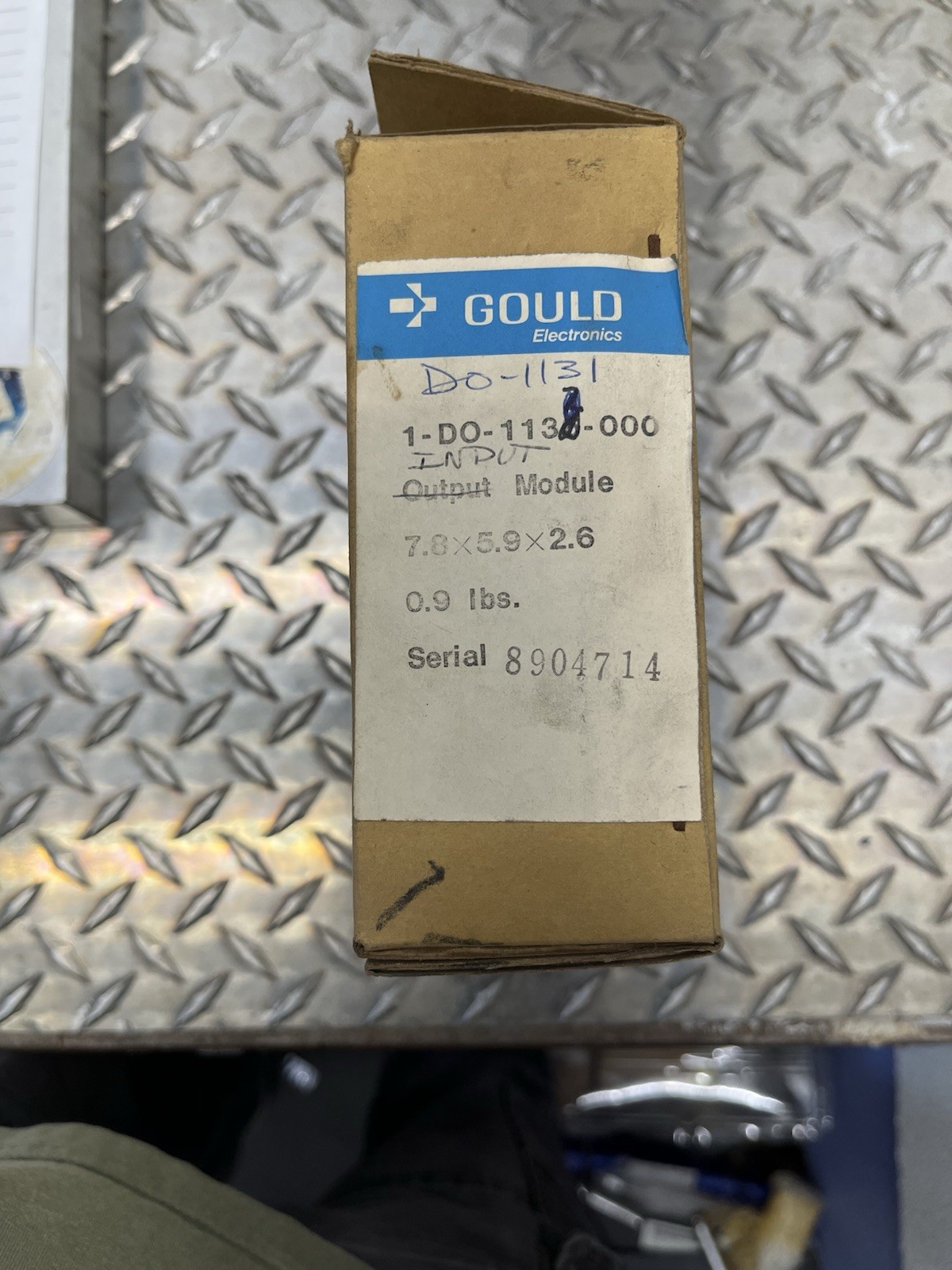 GOULD INPUT MODULE D1-1131-000 7.8 x 5.9 x 2.6
