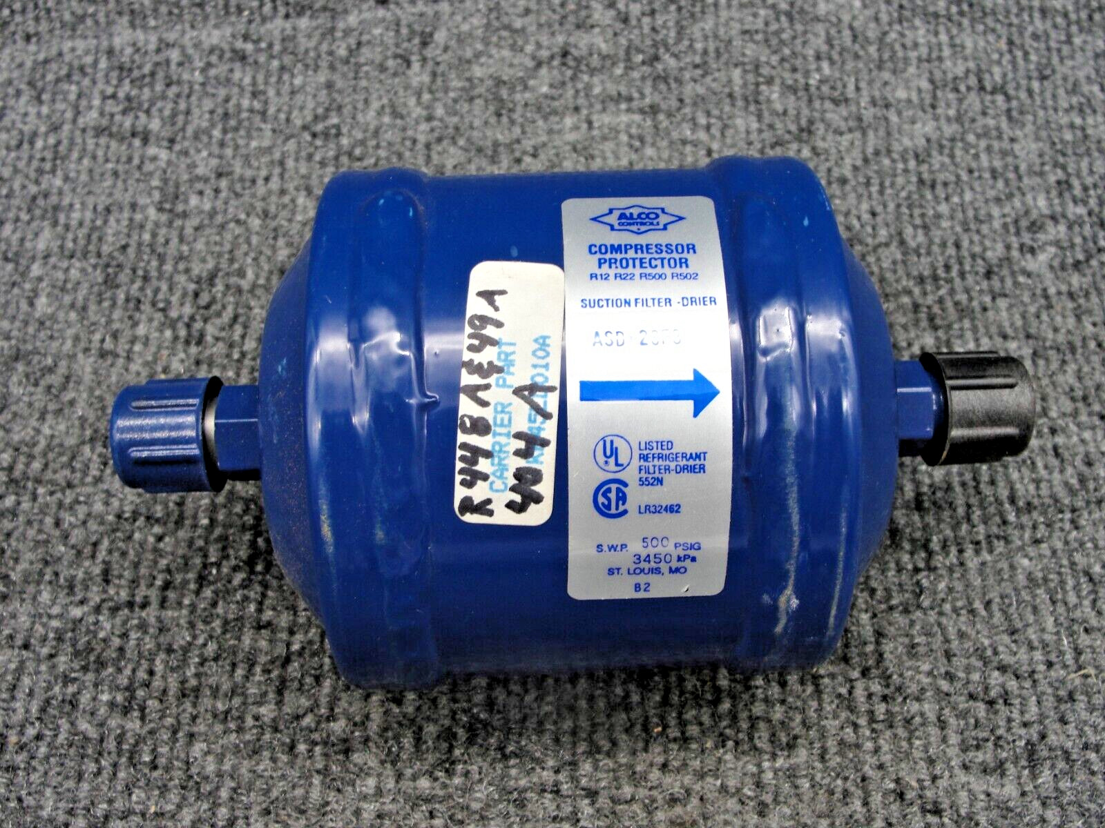 ALCO ASD-28F3 Suction Line Filter Drier 3/8 SAE Flare