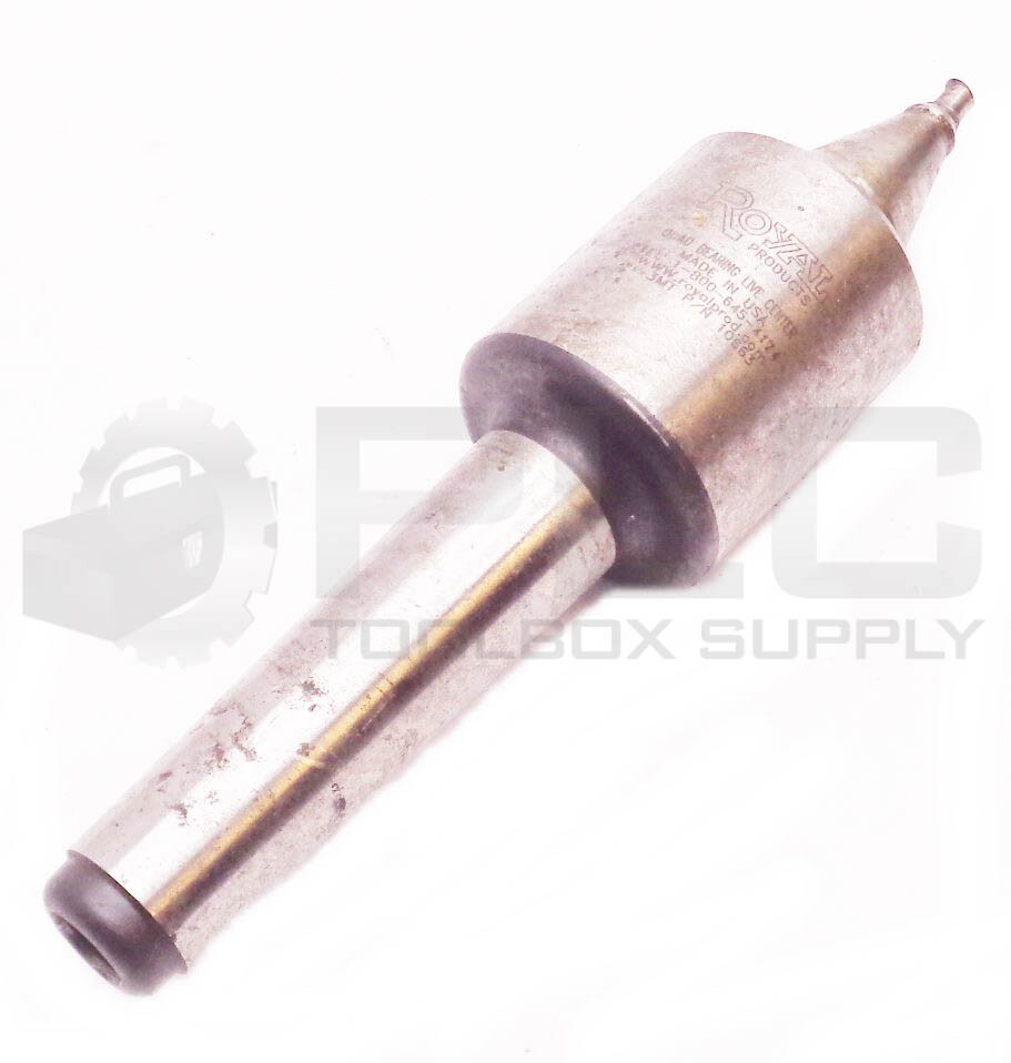 ROYAL PRODUCTS 3MT P/N 10663 QUAD BEARING LIVE CENTER