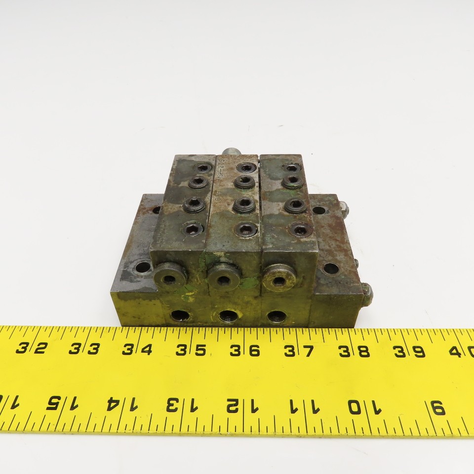 Trabon Lubriquip MSP-5S MSP-20S Modular Lubrication Divider Valve Assembly