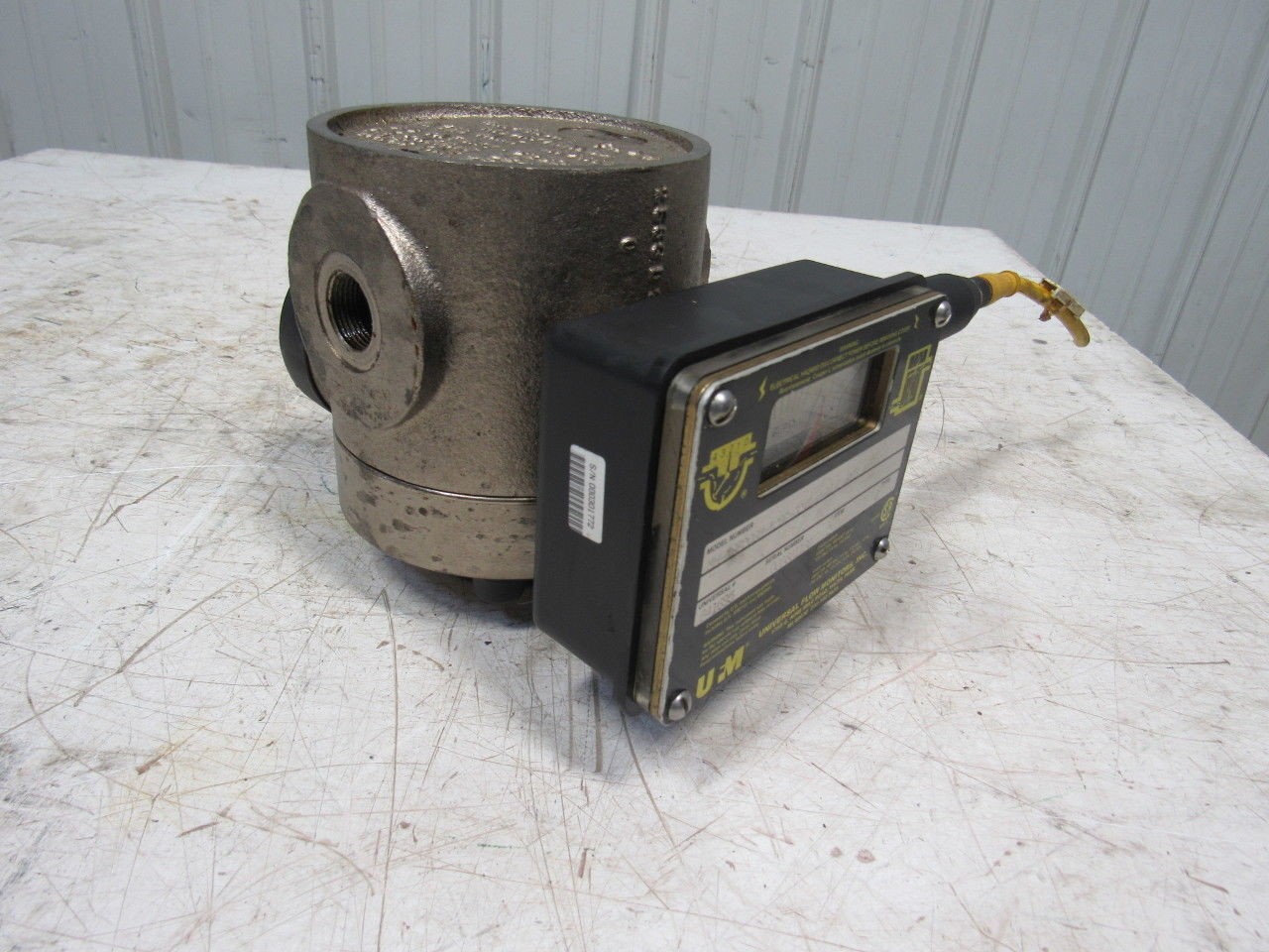 UFM MH-NSF20GM-12BP-32V1.0-A1WU-PC3 Type 4 0-20GPM Flow Meter 1/2″ Ports