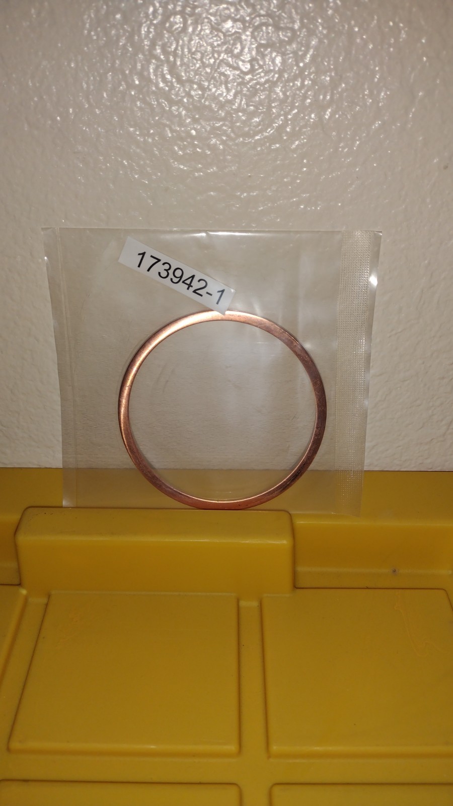 SOLAR TURBINES 173942-1 SOLAR TURBINES GASKET 173942-1 RDN 3.32 ID 3.68 NEW