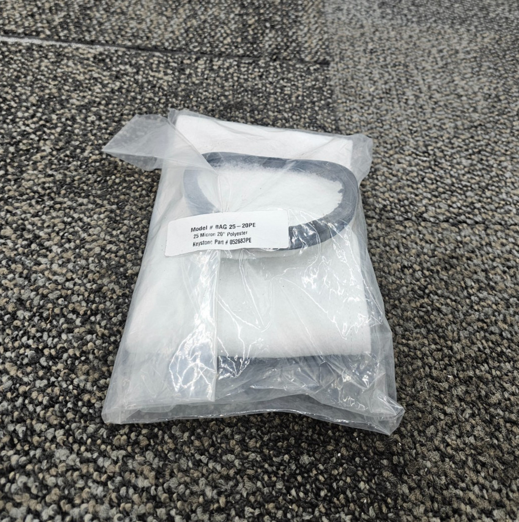 BAG25-20PE: 20″ Giant Bag All Polyester With PVC Seal 25.0 Micron 052683PE