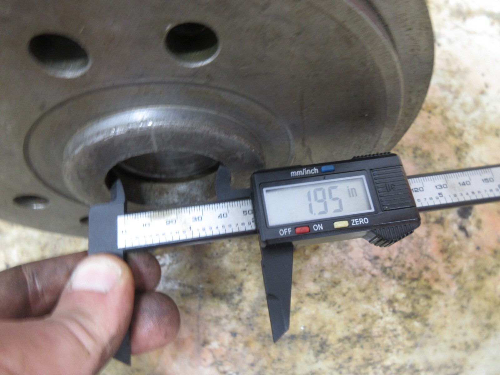 NIKKO PRECISION CNC LATHE CHUCK 816188 H 8.5″ 1.95″ 8″ INCH