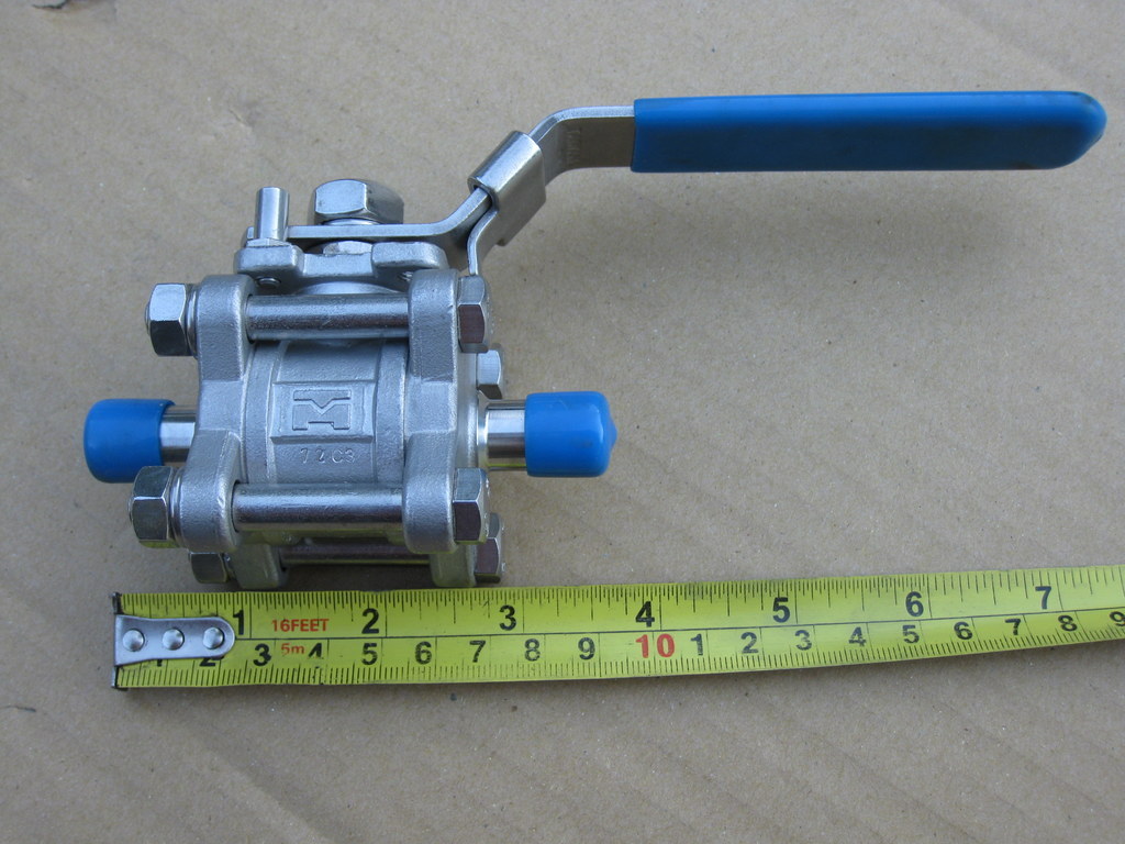 Swagelock ½-CF8M 1/2” Stainless Ball Valve Dia. Port 1000 WOG CF8M ½” O.D.