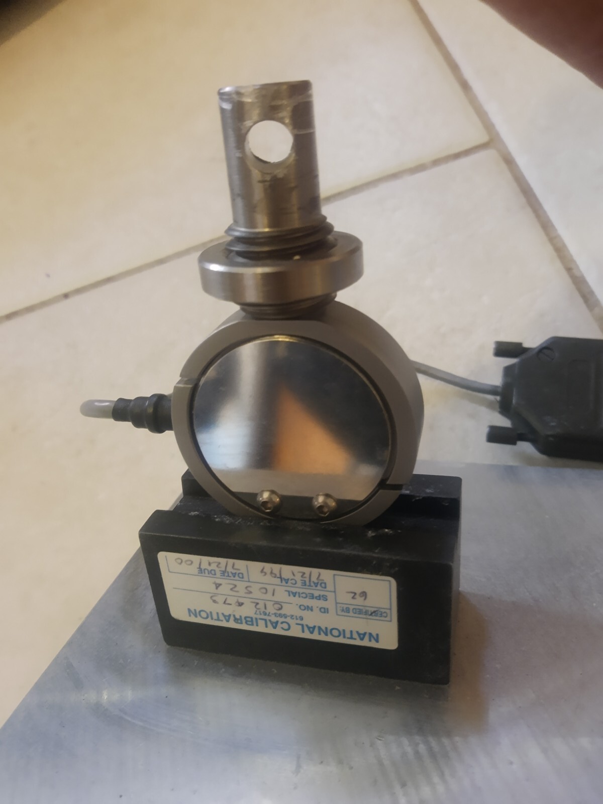 RARE Tension Tester Chatillon Force Gauge Digital w/ Heavy Duty Base XLC50N .5%