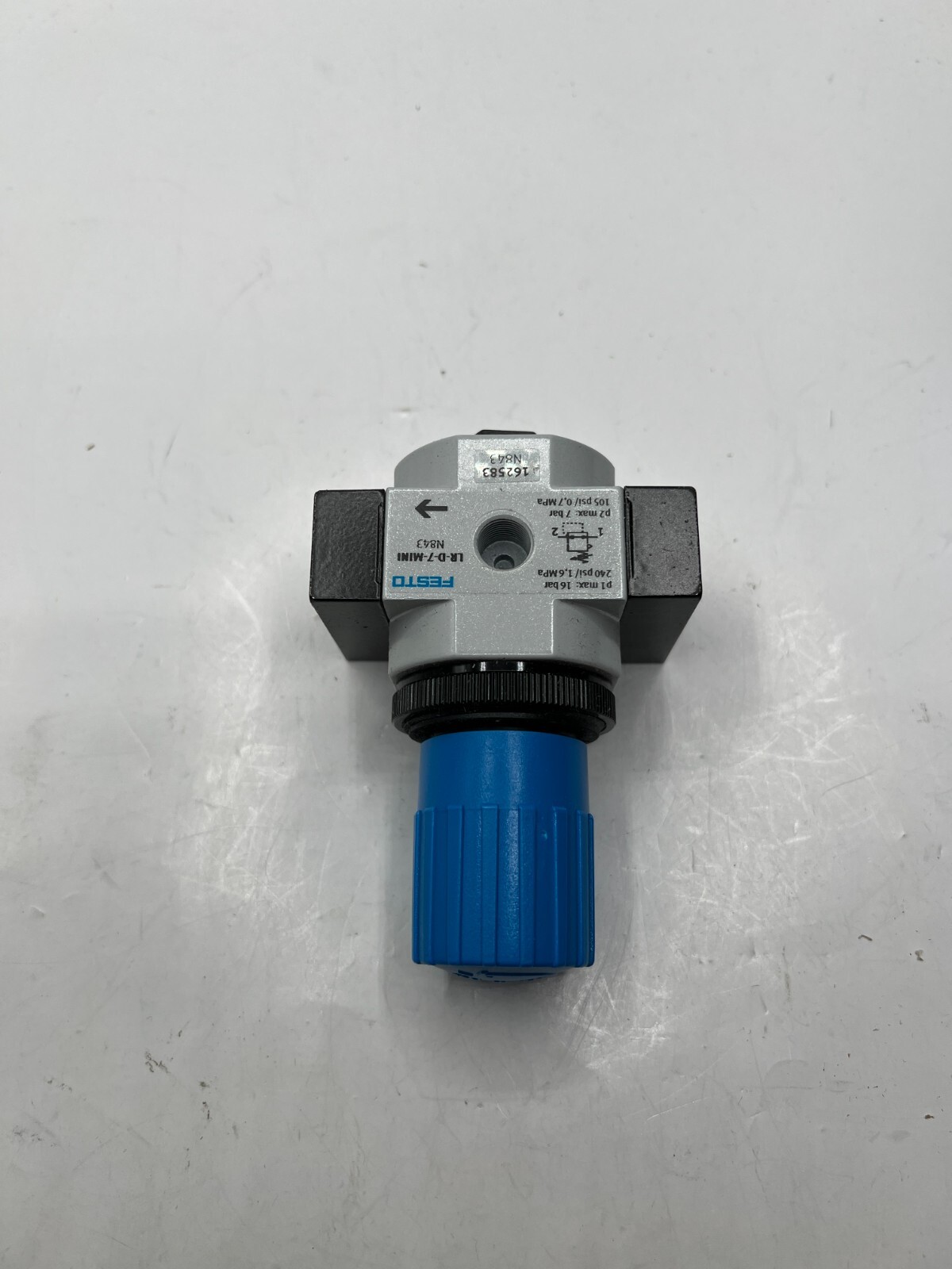OEM FESTO LR-1/4-D-7 MINI 162583 SERIES C943 PRESSURE REGULATOR